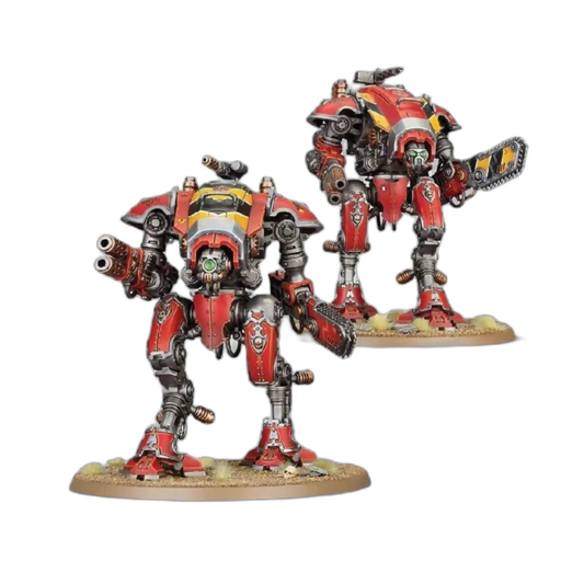 Armiger Warglaives (Custom Painted) (Assembled) From Warhammer 40k on Wargame Trader