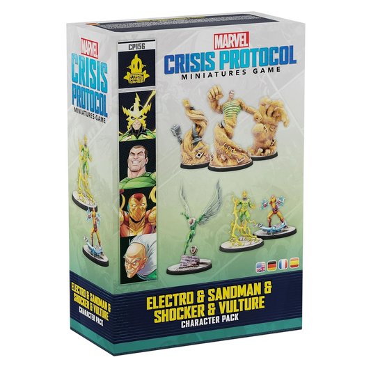 Electro & Sandman & Shocker & Vulture (New on Sprue)