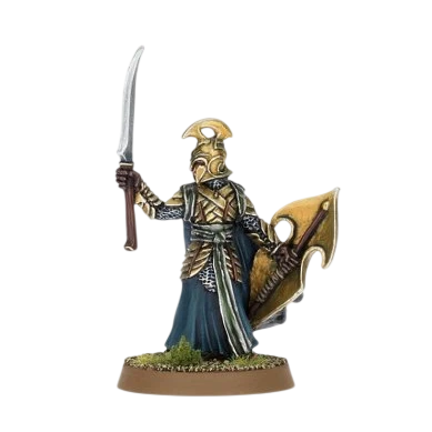 Elf Captain (Unpainted) (Assembled)