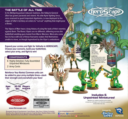 Elites of Ullar and Ranoc Vipers Army Expansion (Unpainted) (New in Box)