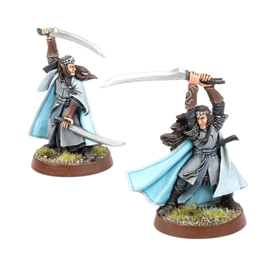 Elladan & Elrohir (Custom Painted) (Assembled)