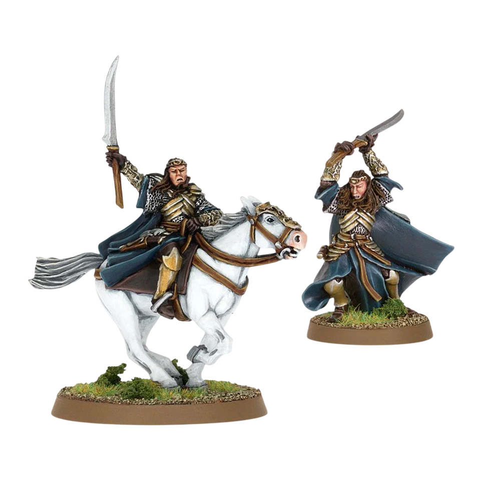 Elladan Foot and Mounted (New on Sprue)