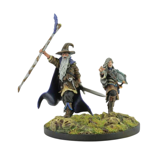 Elminster Aumar, Human Wizard (Custom Painted)