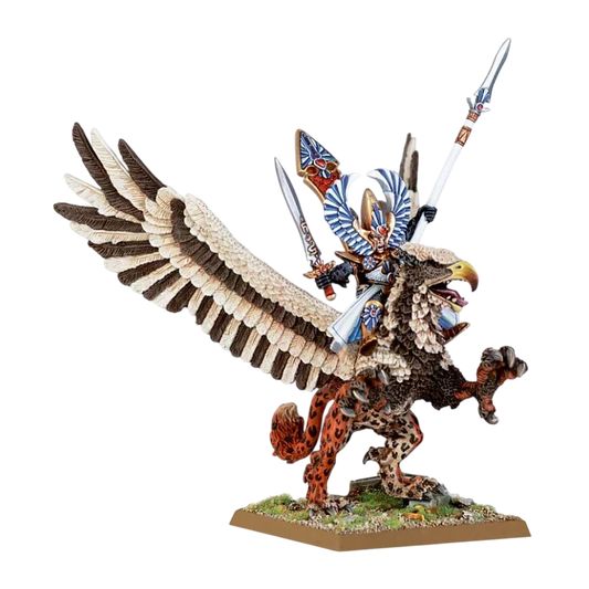 Eltharion on Stormwing (Unpainted) (Assembled)