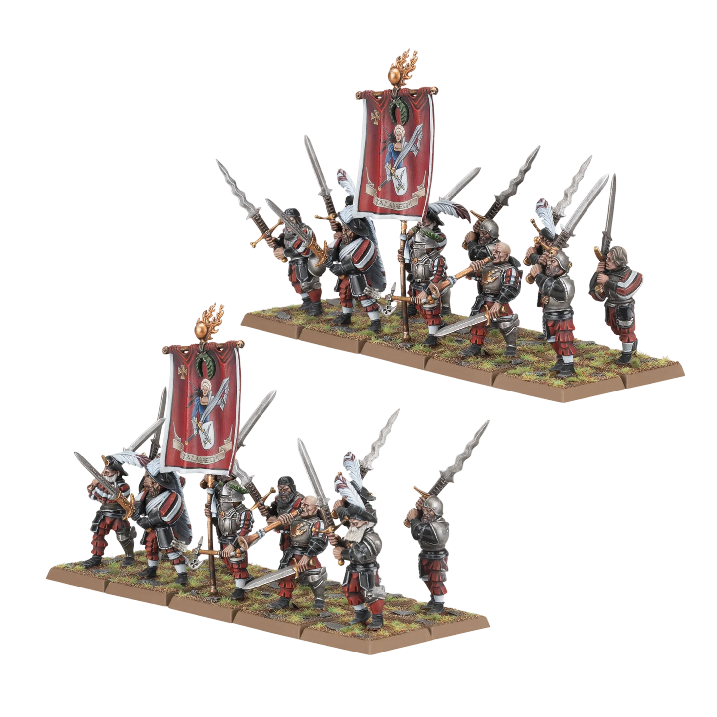 Empire Greatswords (Unpainted) (Assembled)