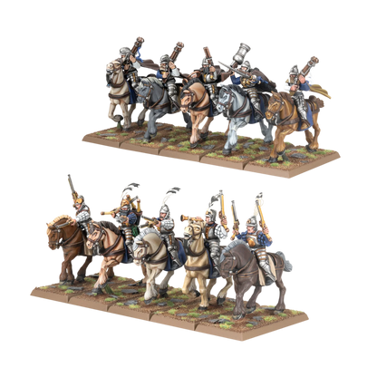 Empire Pistoliers (Unpainted) (Assembled)