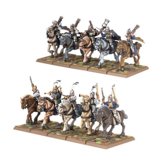 Empire Pistoliers (Unpainted) (Assembled)