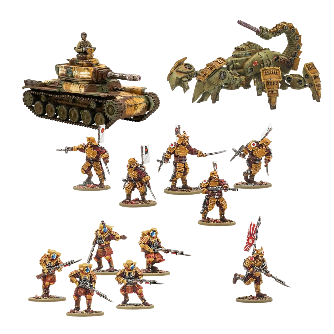 Empire of Japan starter army (New on Sprue)