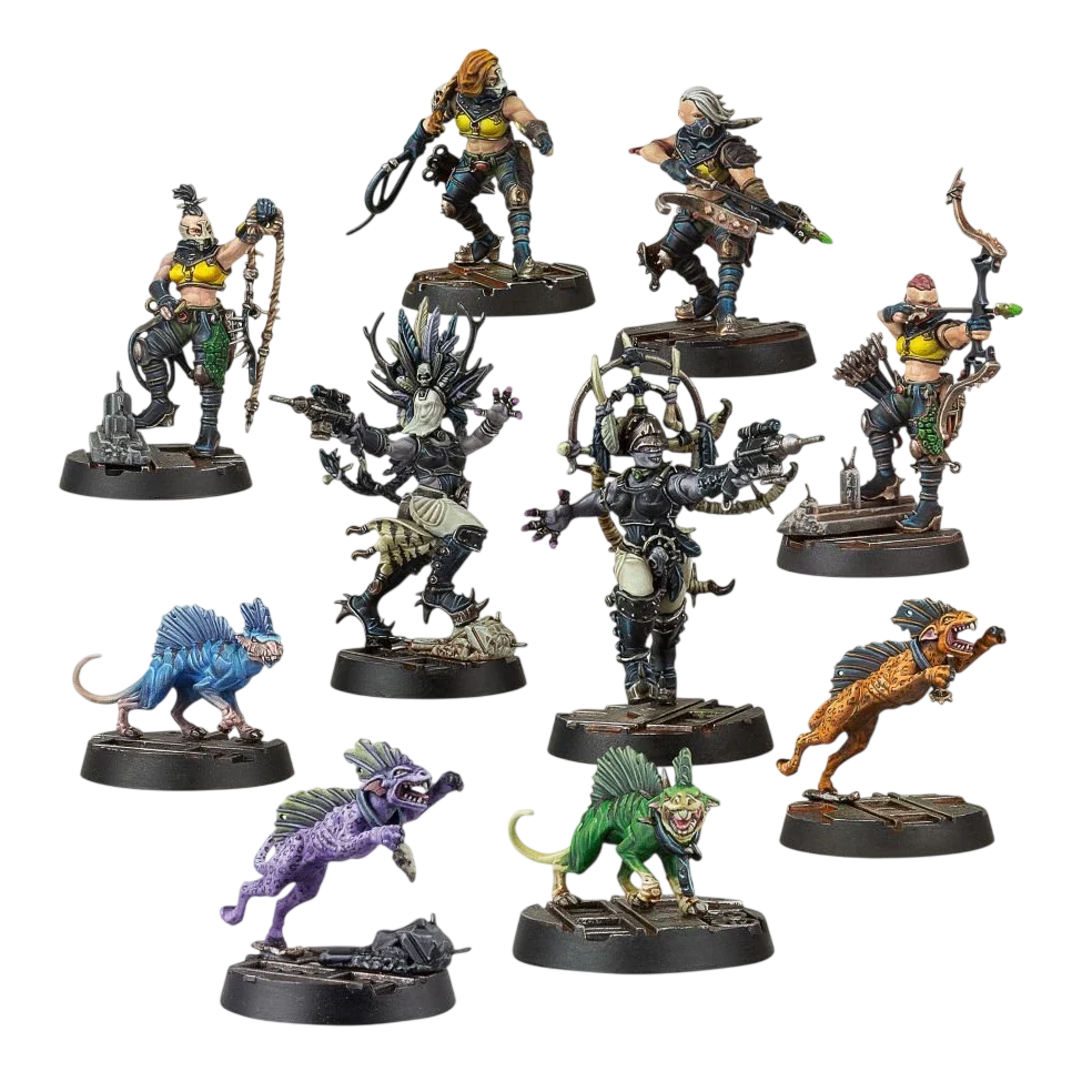 Escher Death-maidens and Wyld Runners (New in Box)