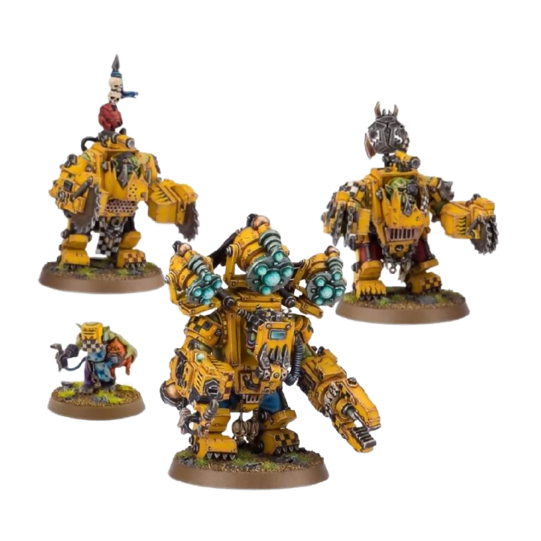 Big Mek in Mega Armour (Unpainted) (Assembled) From Warhammer 40k on Wargame Trader