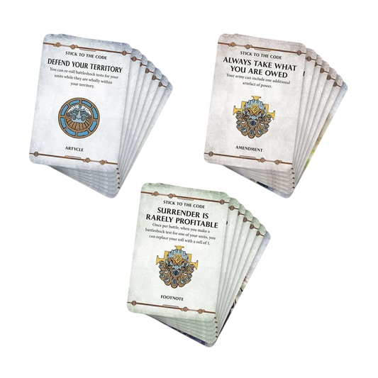 'Stick To The Code' Cards (2017)