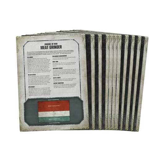FREE: Warhammer 40,000 Mission Cards (2017)