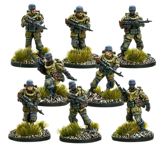 Fallschirmjager Falcon Infantry (Unpainted) (Assembled)