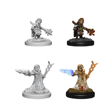 Female Gnome Wizard (Custom Painted)