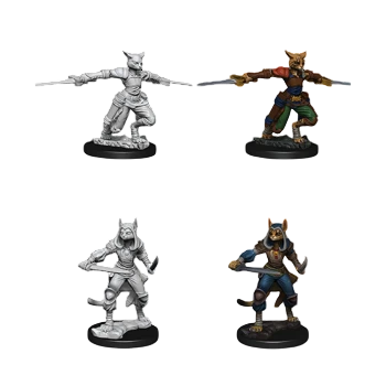 Female Tabaxi Rogue (Unpainted)