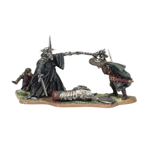 Final Fate of the Witch-king (Unpainted) (Assembled)