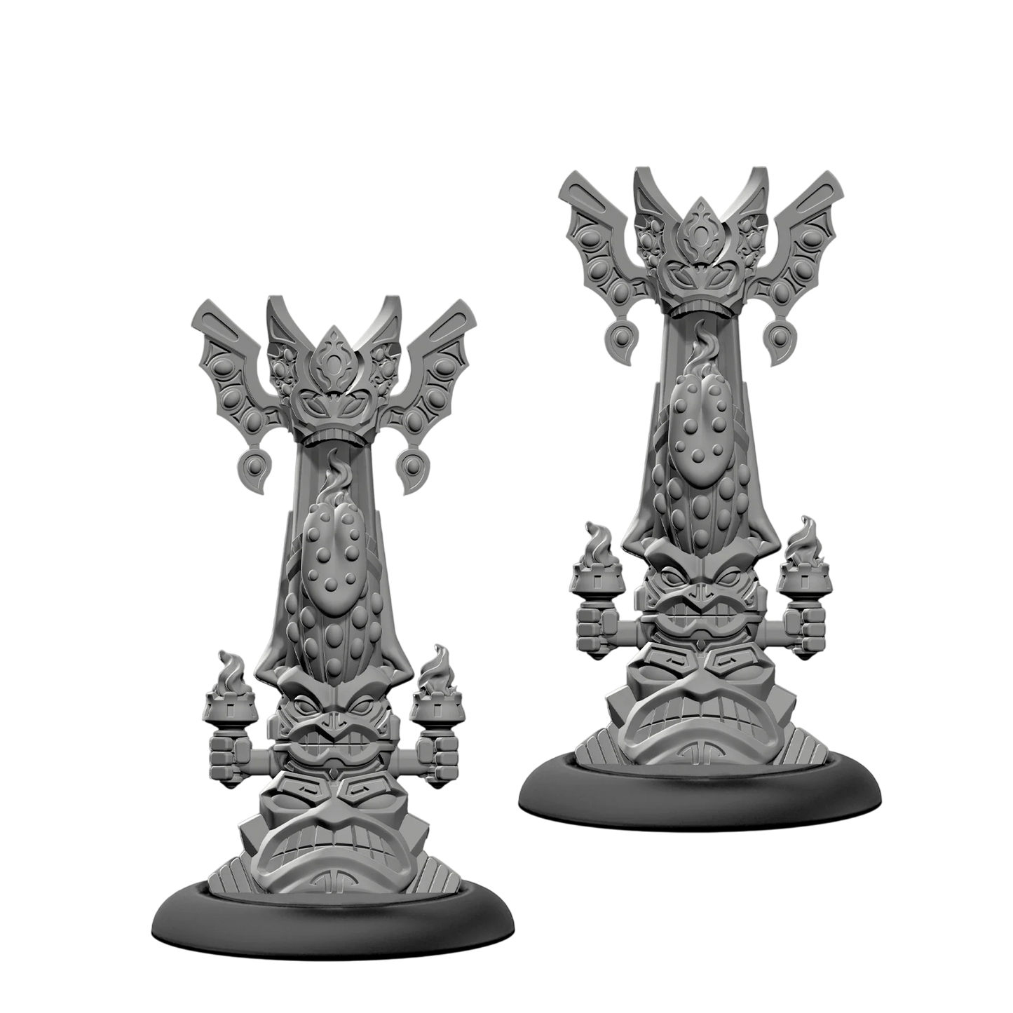 Fire Guardians Variant (Unpainted) (Assembled)