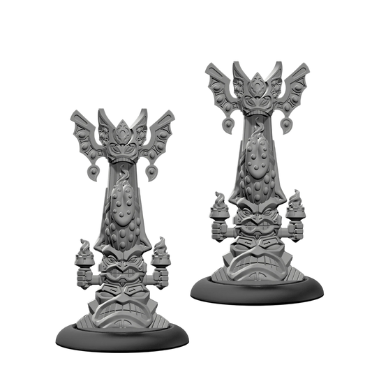 Fire Guardians Variant (Unpainted) (Assembled)