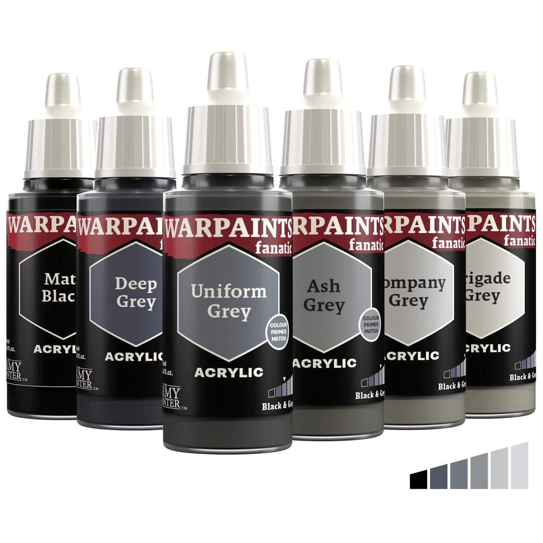 The Army Painter: Flexible Triad: Black & Greys