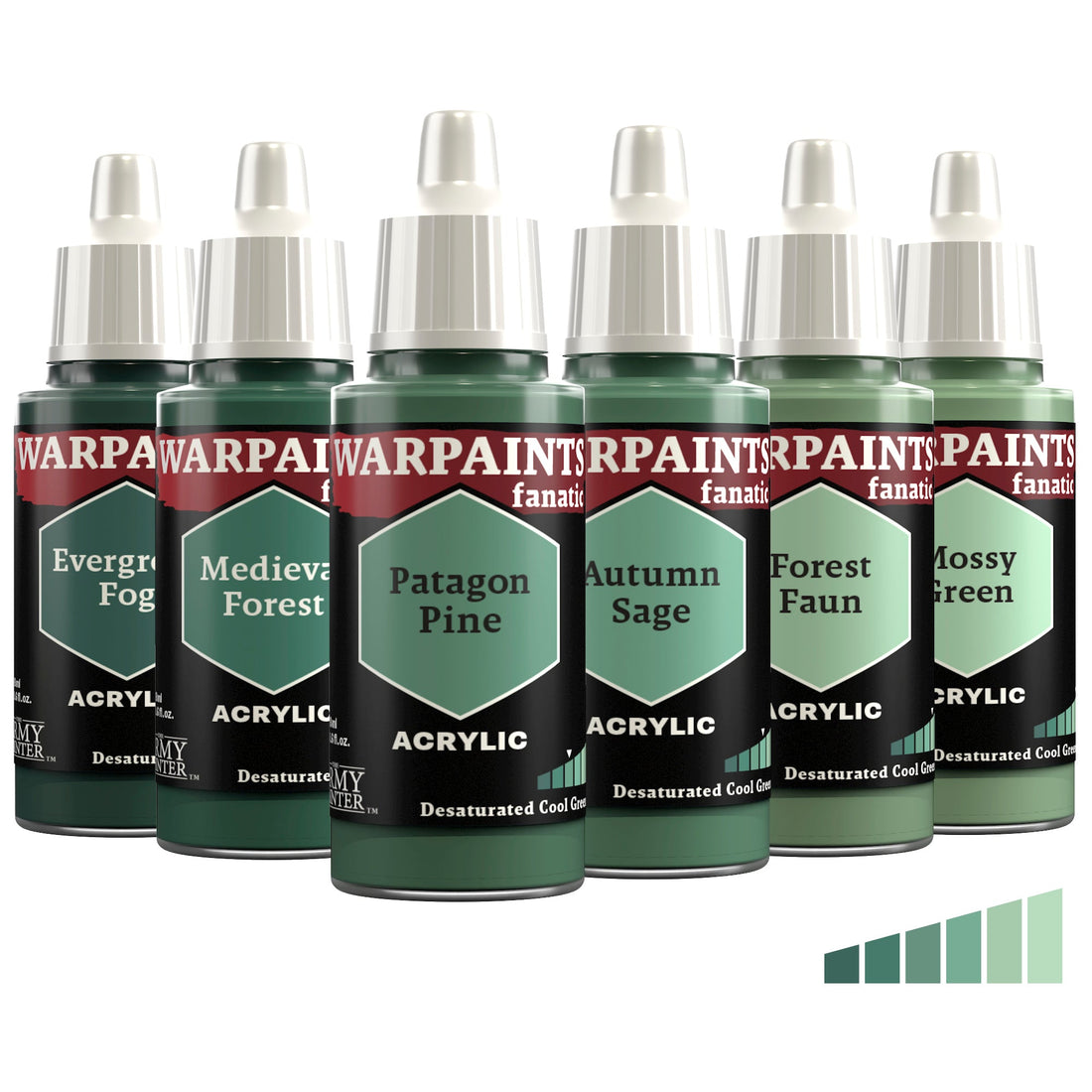 The Army Painter: Flexible Triad: Desaturated Cool Greens