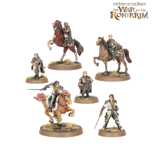 Fréaláf Hildeson™, Olwyn™ & Lief™, Heroes of (Unpainted) (Assembled)