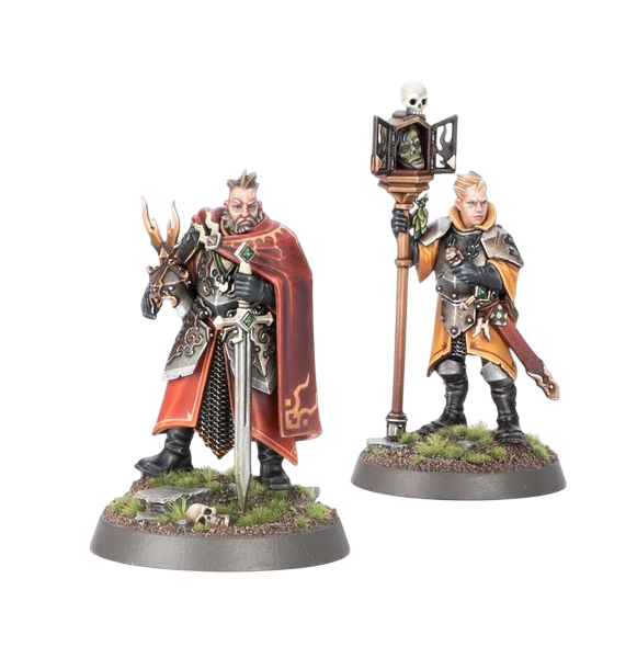 Freeguild Marshal and Relic Envoy (New in Box/Sprue)