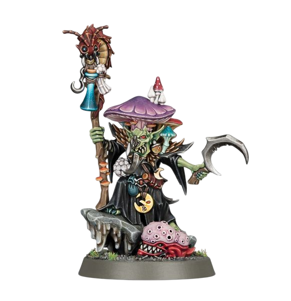 Fungoid Cave-Shaman (Custom Painted) (Assembled)