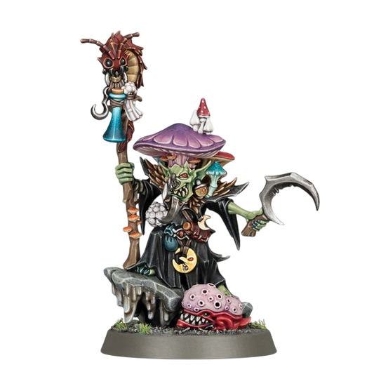 Fungoid Cave-Shaman (Unpainted) (Assembled)