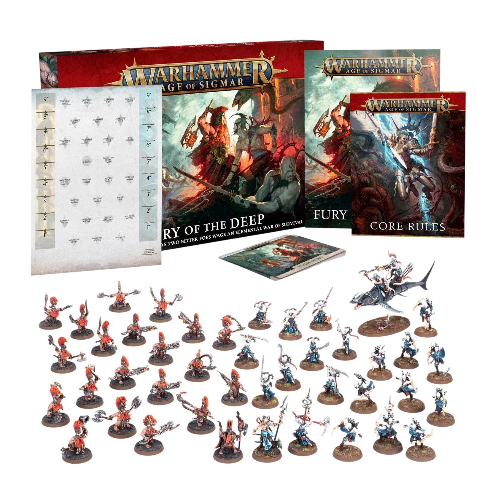 Fury of the Deep (Unpainted) (Assembled) from Age of Sigmar