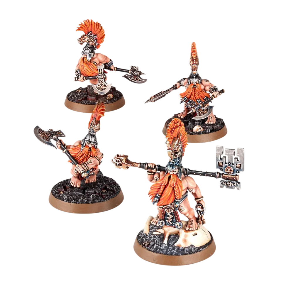 Fyreslayers The Chosen Axes (Custom Painted) (Assembled)
