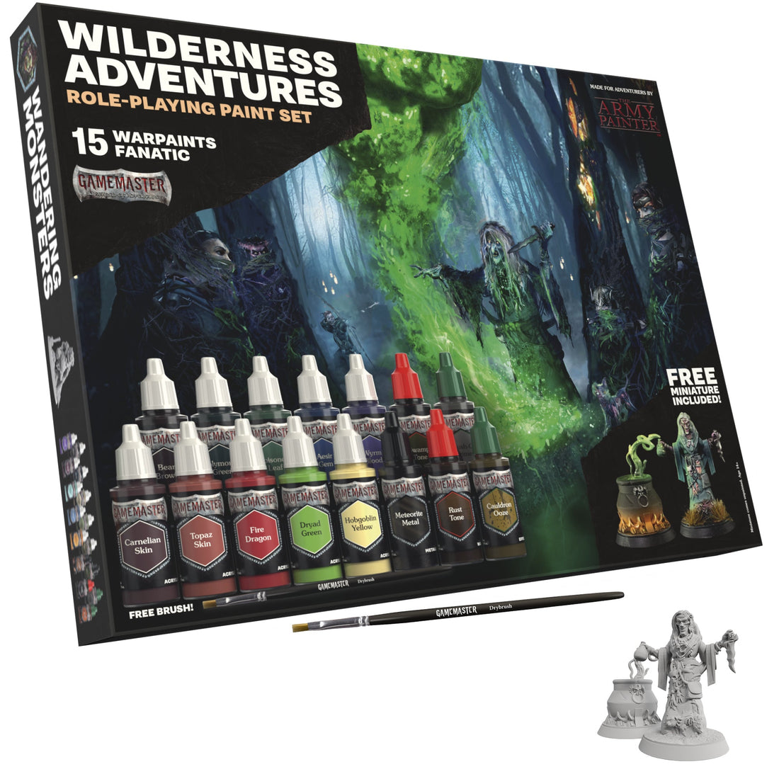 The Army Painter: GameMaster: Wilderness Adventures Role-playing Paint Set