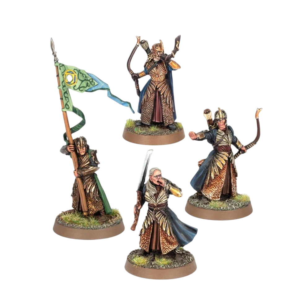 Galadhrim™ Elf Commanders (Unpainted) (Assembled)