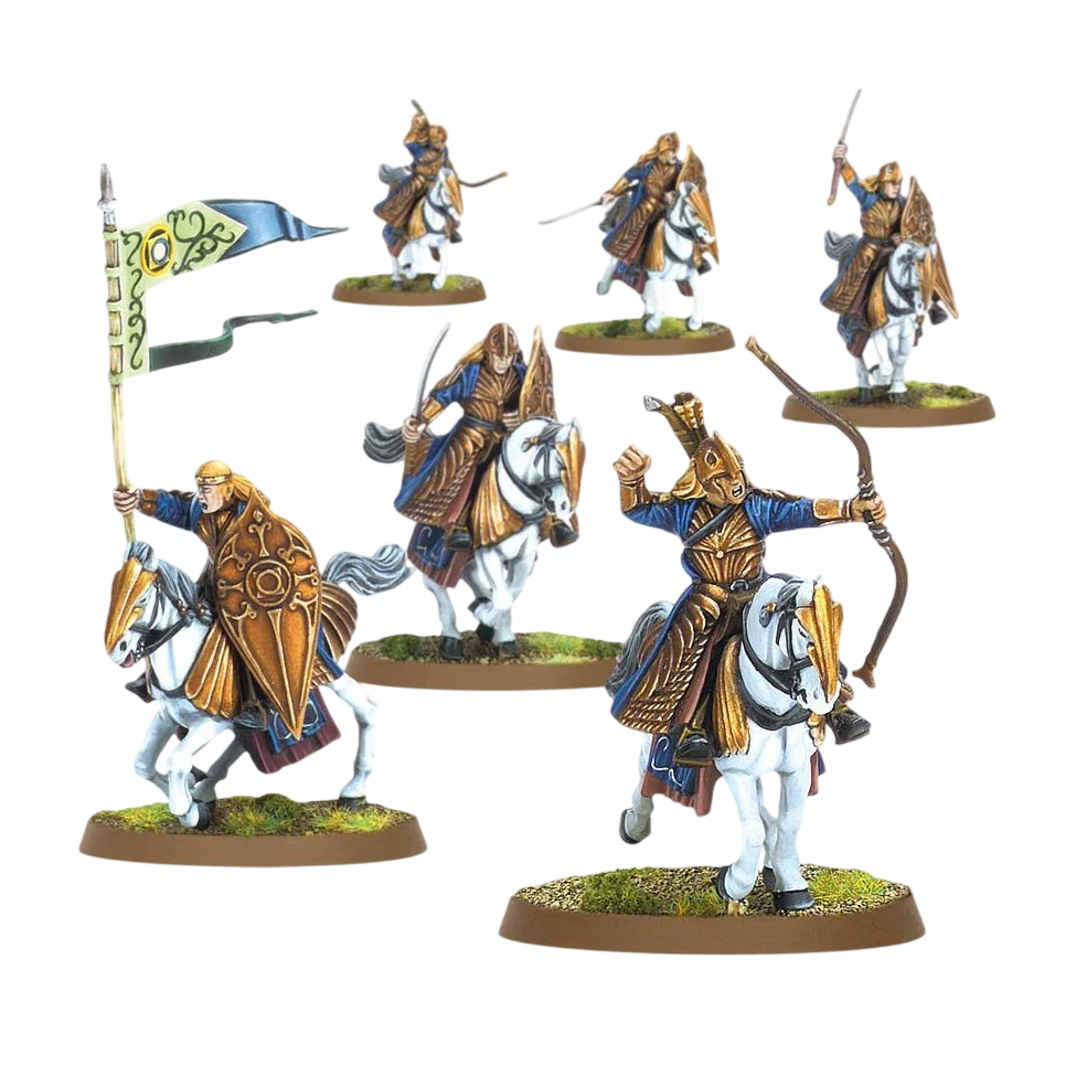 Galadhrim Knights (Custom Painted) (Assembled)