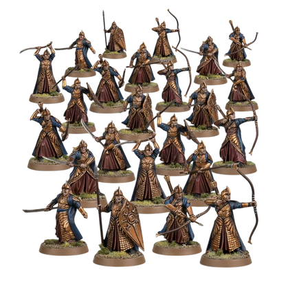 Galadhrim Warriors (Custom Painted) (Assembled)