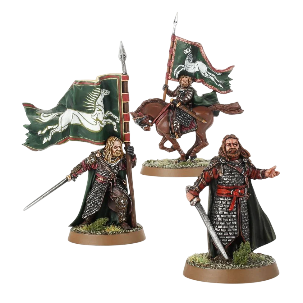 Gamling and Háma (Custom Painted) (Assembled)