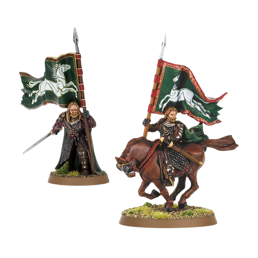 Gamling with Royal Standard (Unpainted) (Assembled)