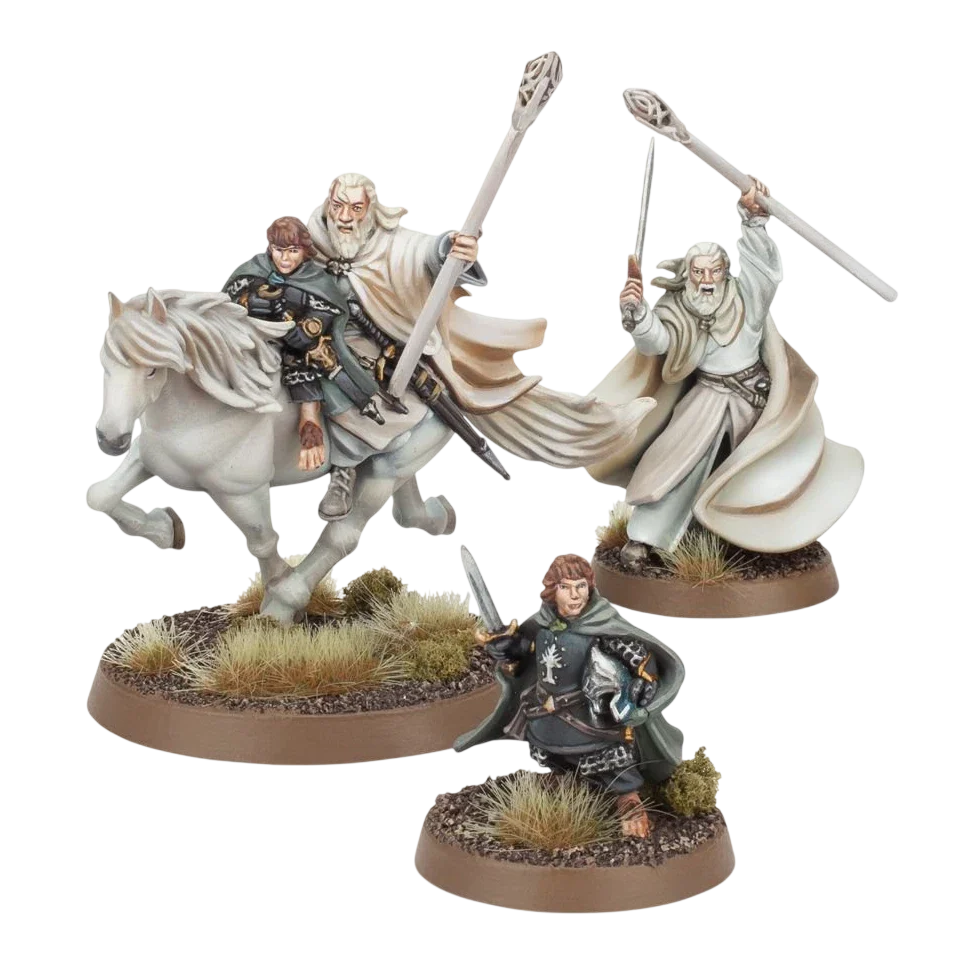 Gandalf™ the White and Peregrin Took™ (New on Sprue)