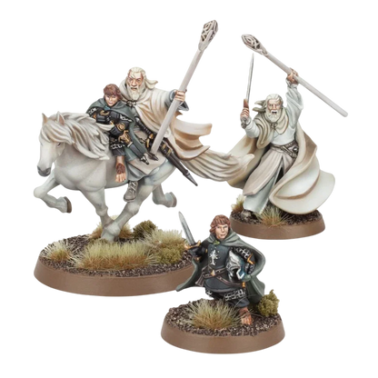 Gandalf™ the White and Peregrin Took™ (New on Sprue)