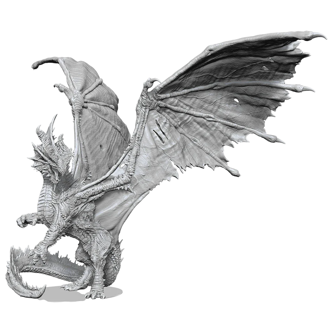 Gargantuan Red Dragon (Unpainted)
