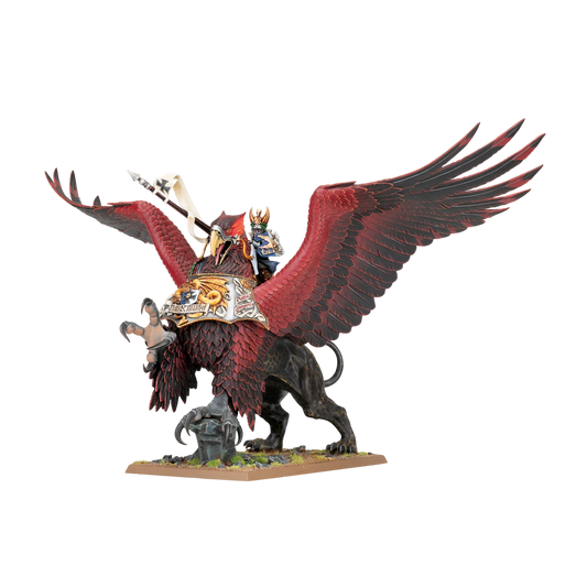 General of the Empire on Imperial Griffon (Custom Painted) (Assembled)