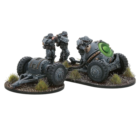 Towed Schwerefeld Projektor (German Army crew) (Unpainted) (Assembled)