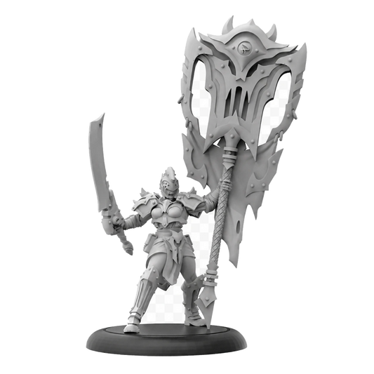 Orgoth Standard Bearer (Unpainted) (Assembled)