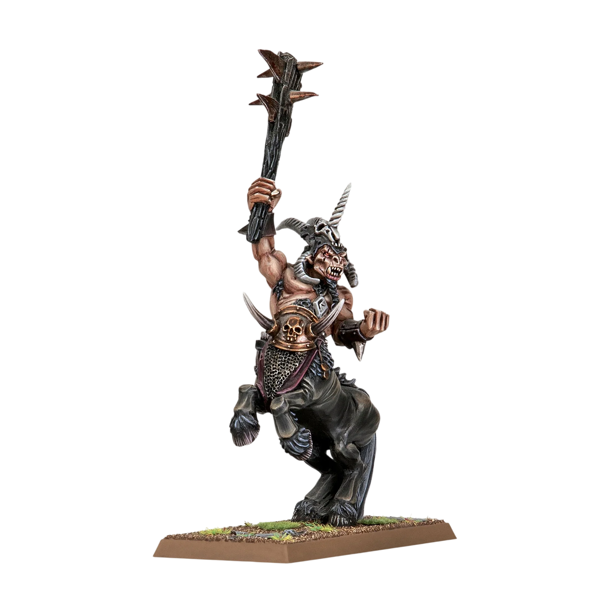 Ghorros Warhoof (Unpainted) (Assembled) from Warhammer: The Old World