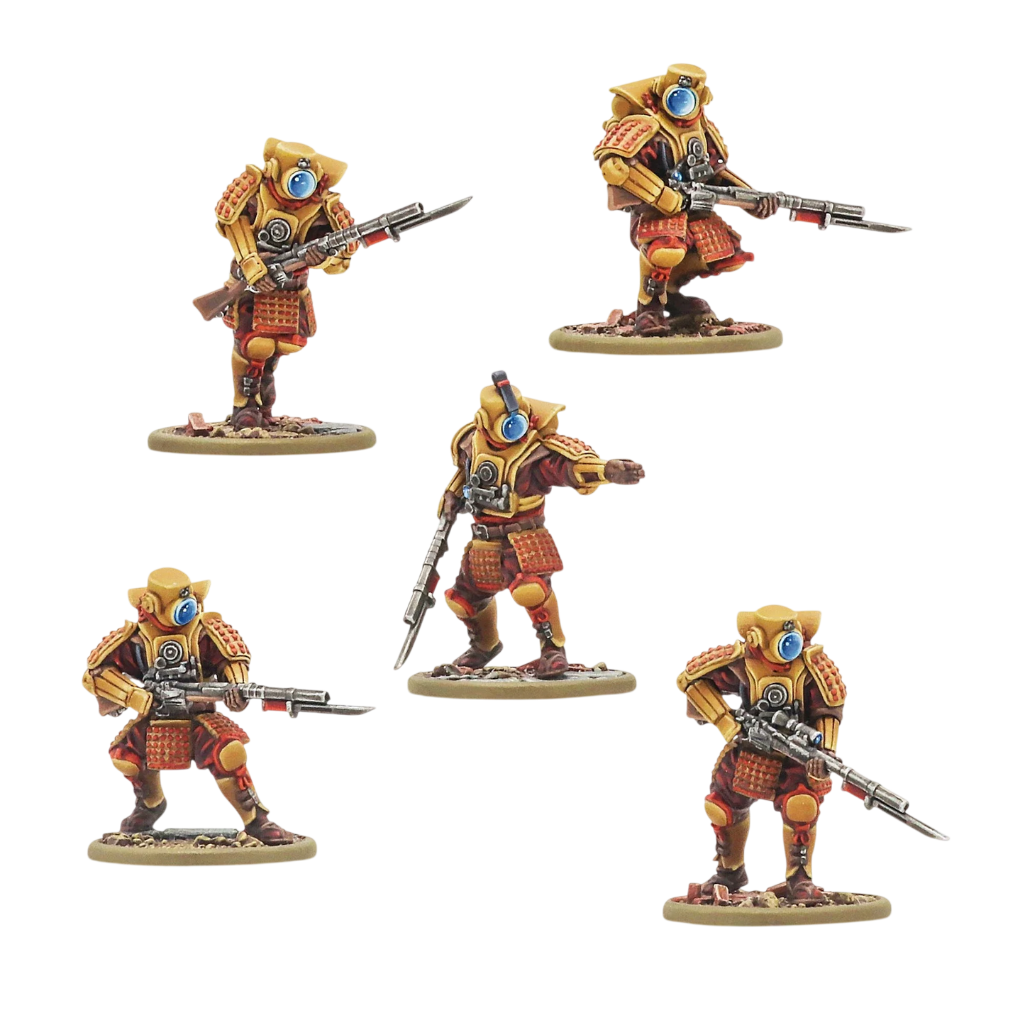 Ghost Attack Squad (Custom Painted) (Assembled)