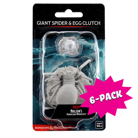 Giant Spider & Egg Clutch (Bundle of 6) (New in Box)
