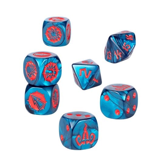 Gnome Blood Bowl Team - Dice Set (New in Box)