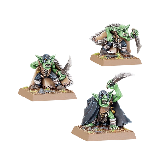 Goblin Nasty Skulkers (Unpainted) (Assembled)