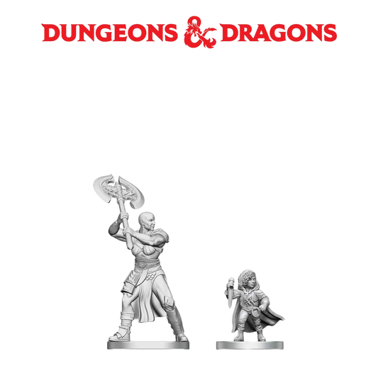 Goliath Barbarian & Halfling Rogue (Unpainted)
