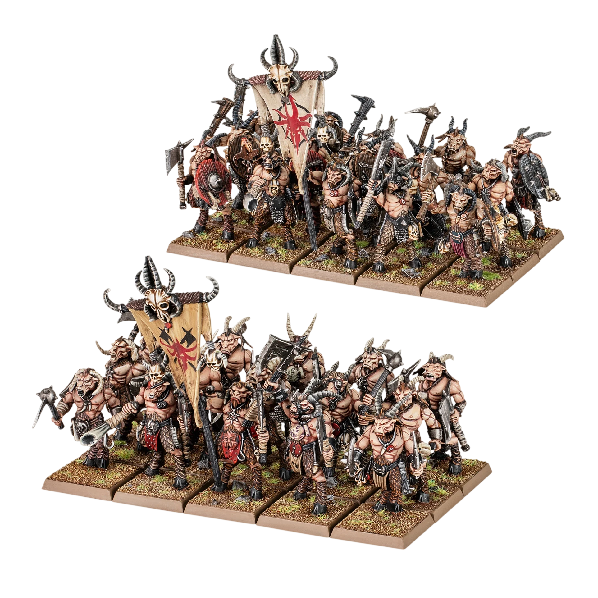 Gor Herd (Custom Painted) (Assembled) from Warhammer: The Old World