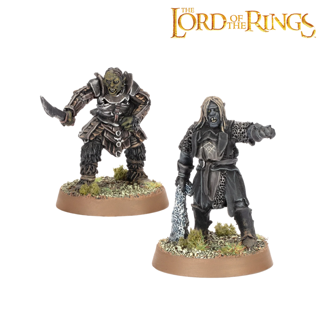 Gorbag & Shagrat (Unpainted) (Assembled)